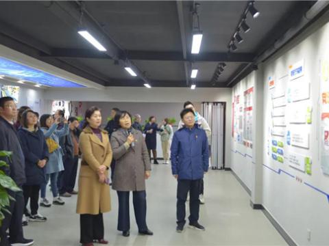市人大向导来mg不朽情缘集团视察“职工之家”建设情形