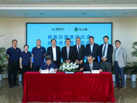 mg不朽情缘电气与日本三ッ星株式会社正式告竣战略相助